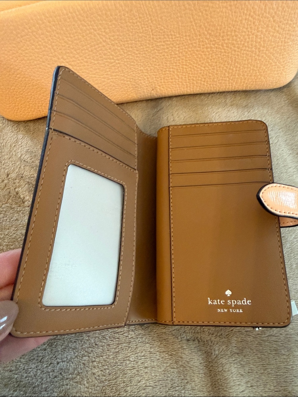 kate spade citrus glaze Pebbled Leather Shoulder Bag with Matching Wallet Set - Picture 4 of 5